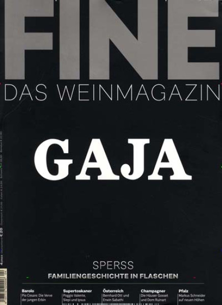 Zeitschrift FINE Das Weinmagazin abo